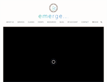 Tablet Screenshot of emergebirthservices.com